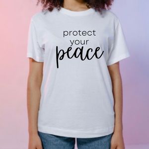 Protect Your Peace Unisex Graphic T-Shirt